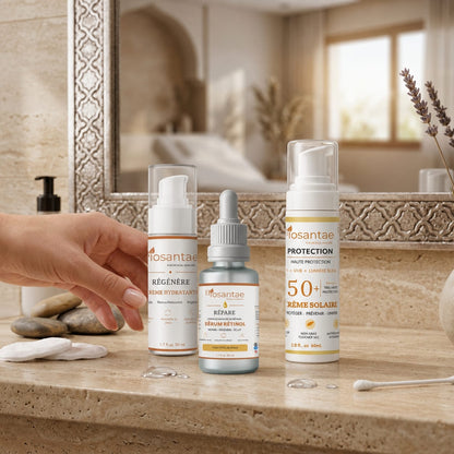 Pack Rétinol Anti-Rides | Sérum + Crème + SPF50 | Biosantae